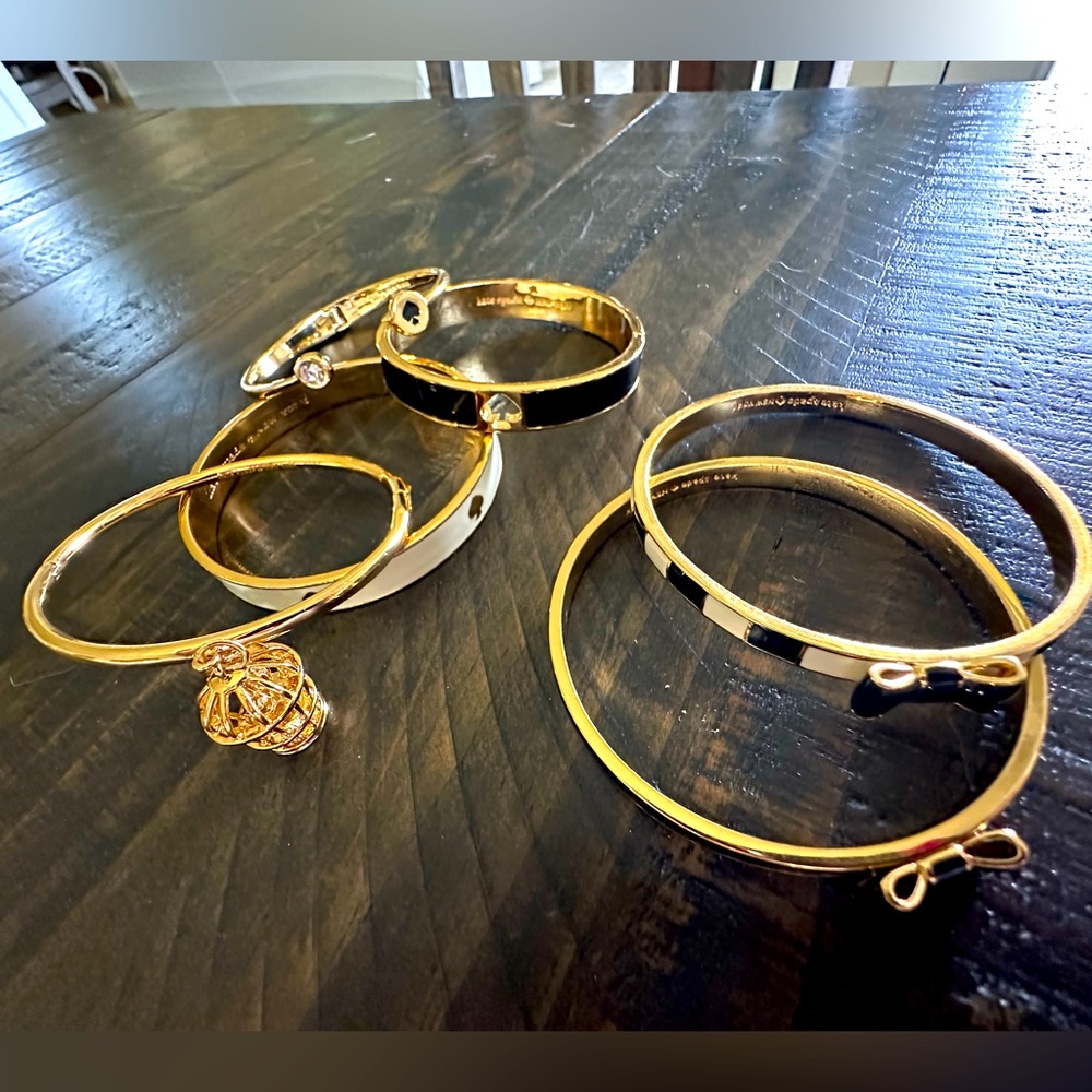 Kate Spade assorted  bangles/ bracelets.